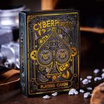 Cyberpunk Gold Playing Cards with Card Game e-Book