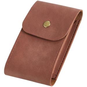 Calfovera Leather Playing Card Case for Travel