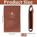 Calfovera Leather Playing Card Case for Travel