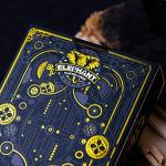 Cyberpunk Gold Playing Cards with Card Game e-Book