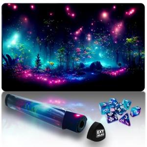 Extalas MTG Playmat with Storage Tube and Dice