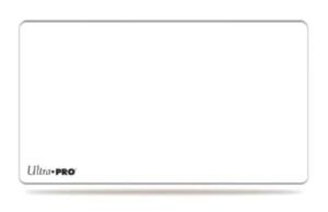 White Play Mat for Card Games