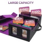MTG Trading Card Storage Box with Dividers
