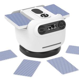 Automatic Card Shuffler and Dealer for 8 Players