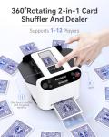 XPAW 2-in-1 Automatic Card Shuffler and Dealer