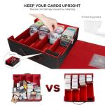 Gomyrod 3200+ MTG Deck Storage Box with Dividers