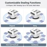 Automatic Card Shuffler and Dealer for 8 Players