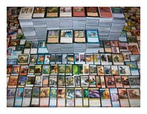 Magic the Gathering 1000 Card Lot with Rares