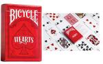 Bicycle 6 Deck Rider Back Red Hearts Bundle