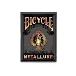 Bicycle Black and Gold Metalluxe Playing Cards