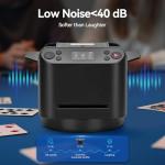 Automatic Card Shuffler and Dealer Machine 2-in-1