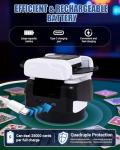 Electric Card Shuffler for Poker and More