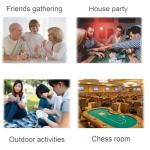 Smart Automatic Poker Card Dealer - 360° Rotating Tool