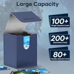 Mlikero 4-Pack Card Deck Boxes for TCGs