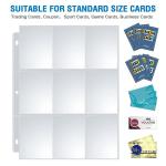 36 Pack Double-Sided Trading Card Sleeves
