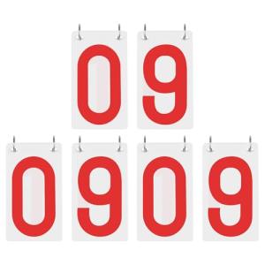 TopTie Portable Numbered Score Board Cards Set