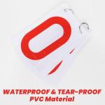 TopTie Portable Numbered Score Board Cards Set