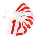 TopTie Portable Numbered Score Board Cards Set