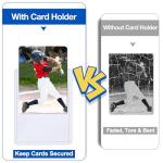 32 Hard Plastic Card Sleeves for Collectibles