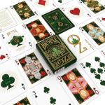 Bicycle Wizard of Oz Playing Cards - Emerald Gold