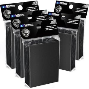 500 Black Matte Card Sleeves for Trading Cards