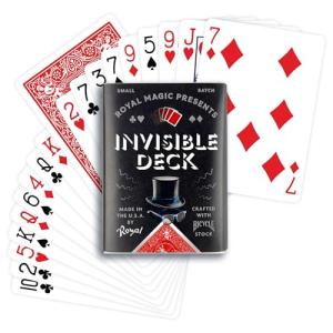 Invisible Deck Magic Trick with Bicycle Cards