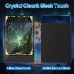 500 Black Matte Card Sleeves for Trading Cards