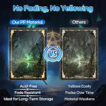 500 Black Matte Card Sleeves for Trading Cards