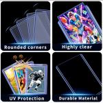 200 Premium Card Sleeves and Toploads for Collectibles