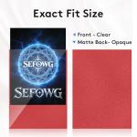 600ct Matte Card Sleeves for TCG and MTG