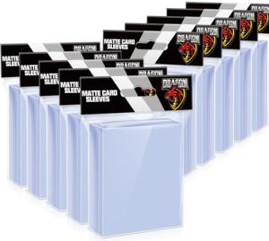 1000 Card Sleeves and Top Loaders for Trading Cards