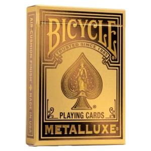 Bicycle Metalluxe Gold Poker Playing Cards