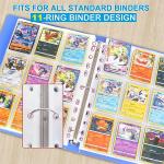 Double-Sided Trading Card Sleeves for Binders