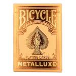 Bicycle Metalluxe Orange Poker Playing Cards