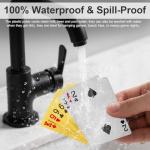 Waterproof Playing Cards Set – Gold & Silver