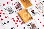 Bicycle Metalluxe Orange Poker Playing Cards