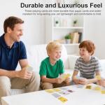 Waterproof Playing Cards Set – Gold & Silver