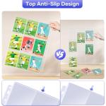40 Pack 9-Pocket Card Protector Pages for Binders