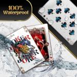 Waterproof Gemstone Deck Playing Cards with Case