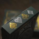 Bicycle Byzantine Foil Playing Cards - Silver & Gold