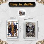Waterproof Gemstone Deck Playing Cards with Case