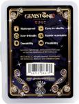Waterproof Gemstone Deck Playing Cards with Case