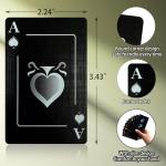 Ben Niu Waterproof Totem Black Playing Cards