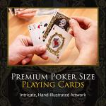 Medieval Gold Edition Playing Cards for All Ages