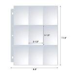 36 Pack Double-Sided Trading Card Sleeves