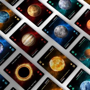 Cosmos Playing Cards: Galaxy-Themed for Space Lovers
