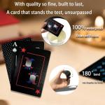 Ben Niu Waterproof Totem Black Playing Cards