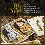 Medieval Gold Edition Playing Cards for All Ages