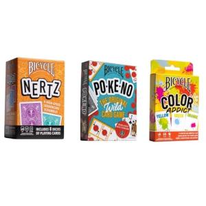 Bicycle Family Game Night Card Games Bundle