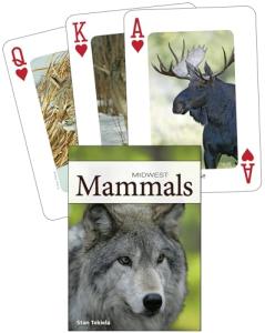 Midwest Mammals Illustrated Playing Cards